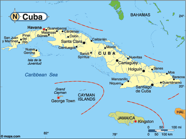 Cuba Map